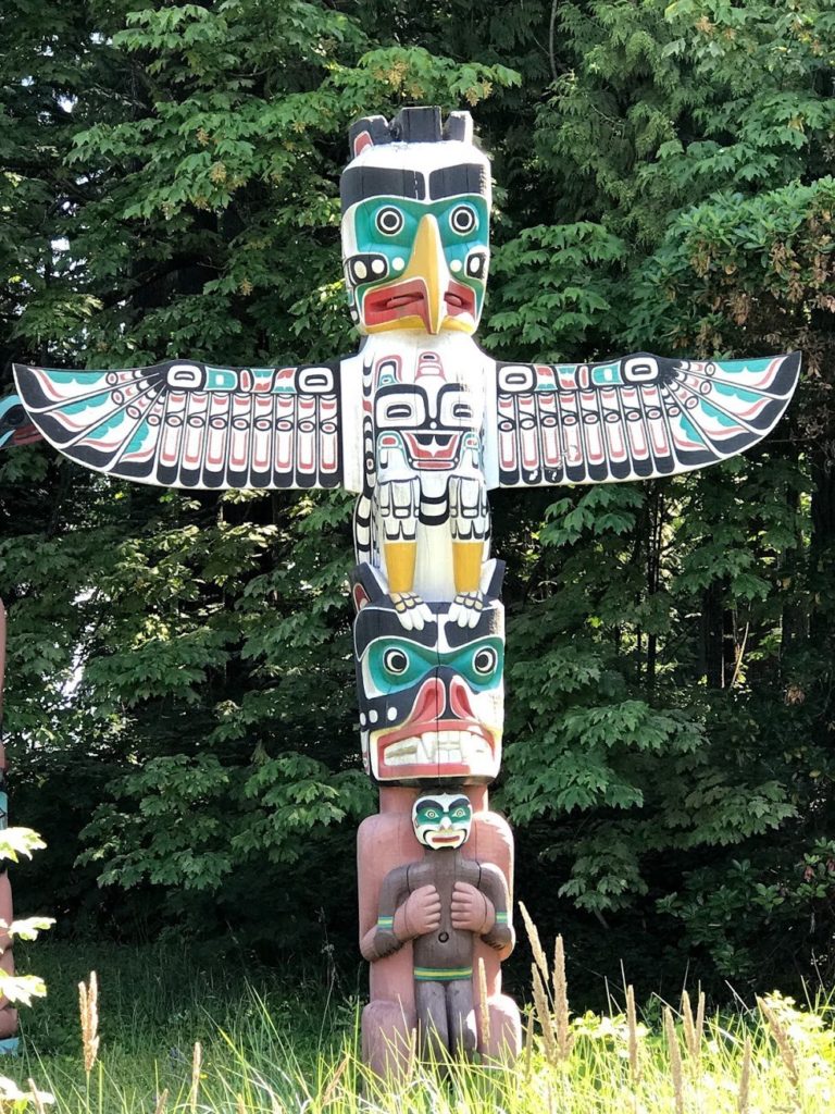 Totem Pole in Stanley Park